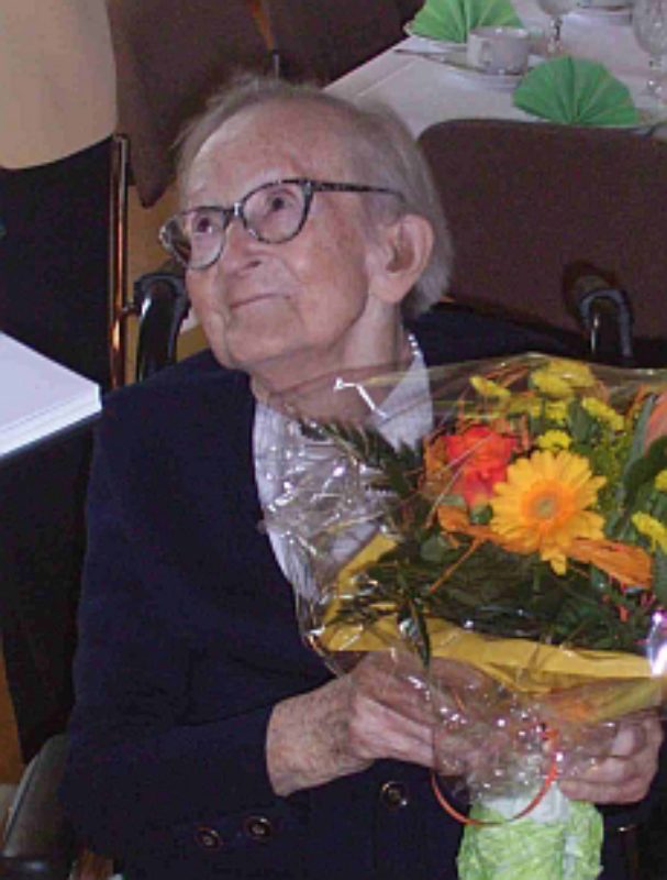 Herta Klitz feierte ihren 100. Geburtstag auf ...