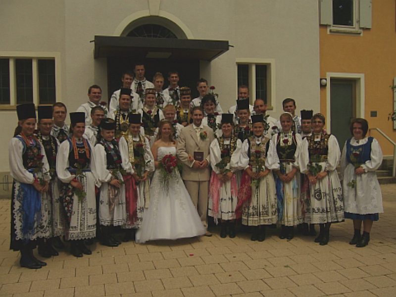Hochzeit nach siebenbrgisch-schsischem Brauch: ...