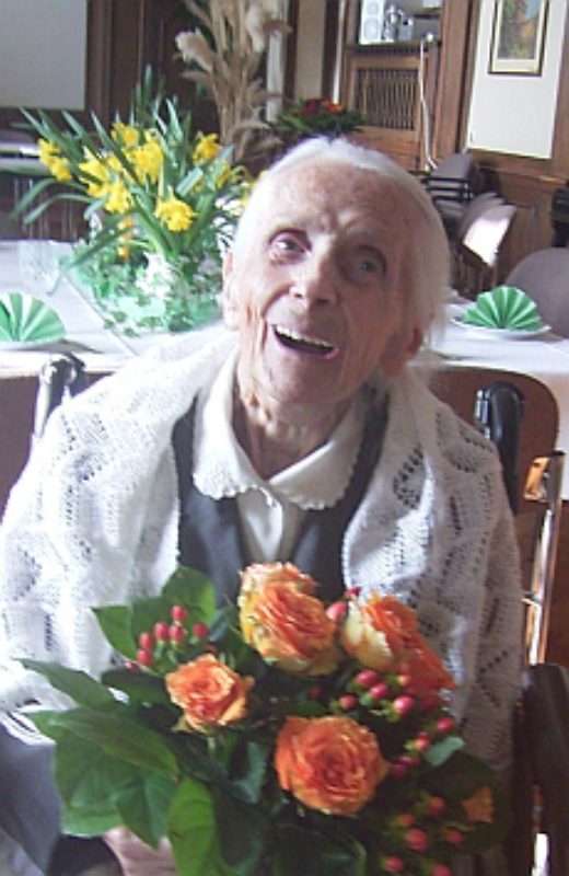 Maria Stephani wurde 100 Jahre alt. ...