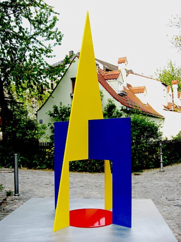 „Das Bauhaus-Tor“ (2009) von Ingo Glass wird ab ...