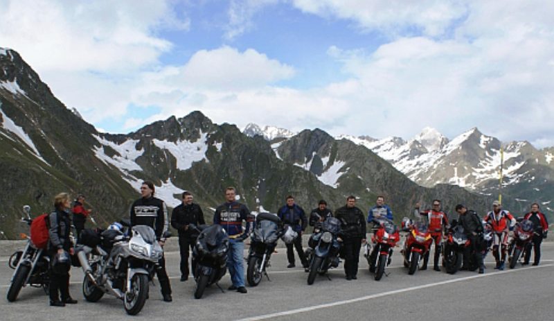 Motorradtour 2009, veranstaltet von der SJD, von ...