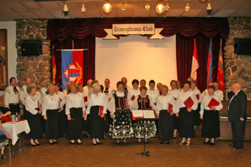 Transylvania Klub Chor unter Leitung von Dieter ...