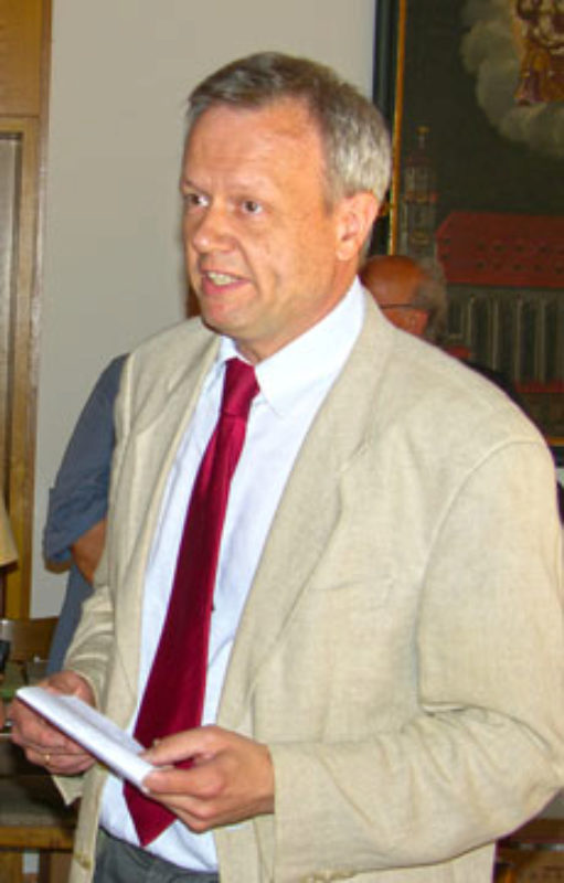 Dr. Harald Roth beim Heimattag 2012 in ...