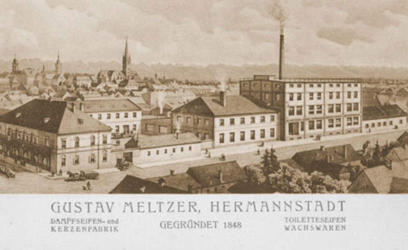 Gustav Meltzer, Hermannstadt, Dampfseifen- und ...