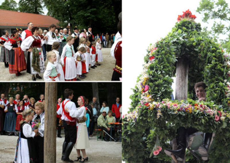 Das Kronenfest in Herzogenaurach. Bilder-Collage ...