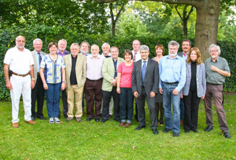 Teilnehmer der Vorstandssitzung des HOG-Verbandes ...