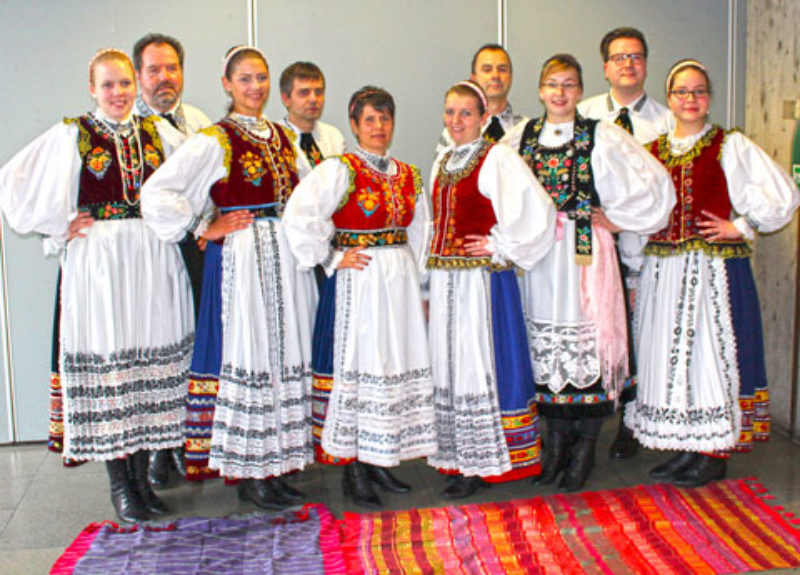 Tanzgruppe der Siebenbrger Sachsen Nrnberg. ...