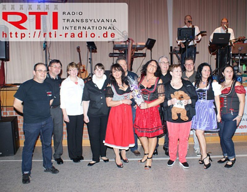 Das RTI-Team beim Fest in Scheinfeld, von links: ...