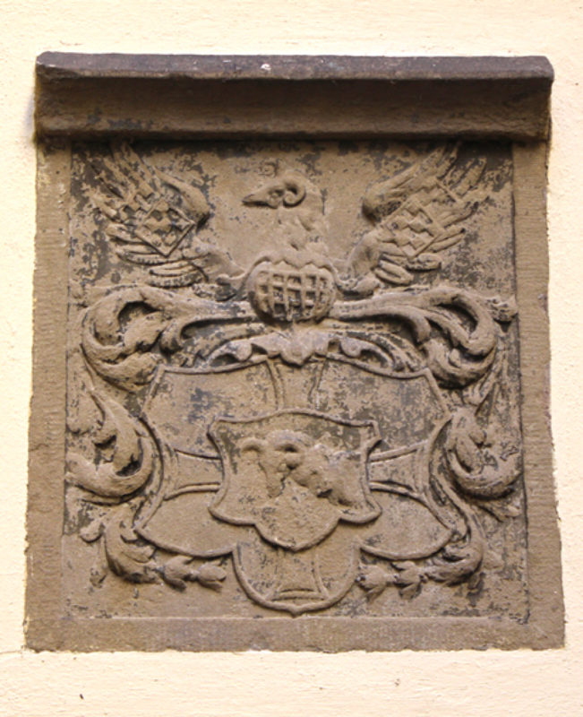 Abbildung 1: Wappen des Komturs Johann Christoph ...