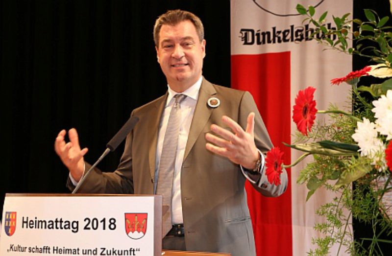 Der bayerische Ministerprsident Dr. Markus Sder ...