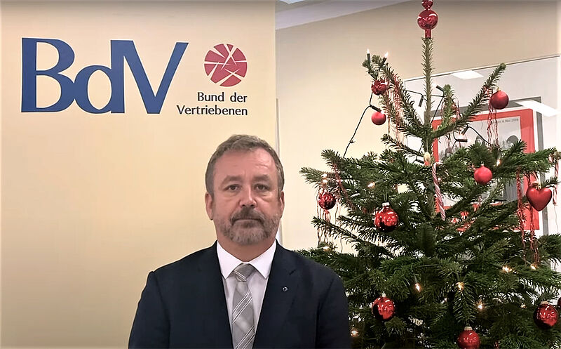 BdV-Prsident Dr. Bernd Fabritius bei seiner ...