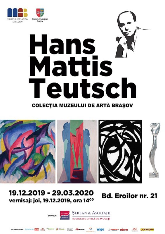 Plakat der Ausstellung Hans Mattis-Teutsch in ...