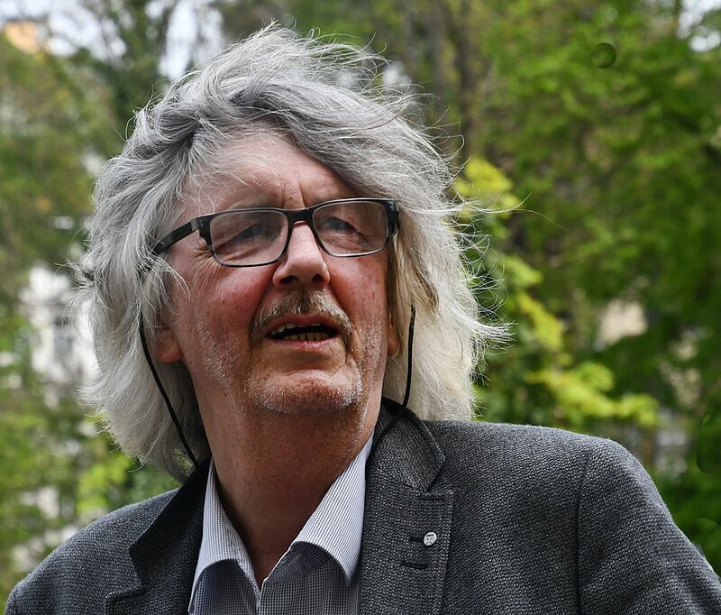 Johann Lippet im Mai 2019 in Karlsbad.  Foto: ...