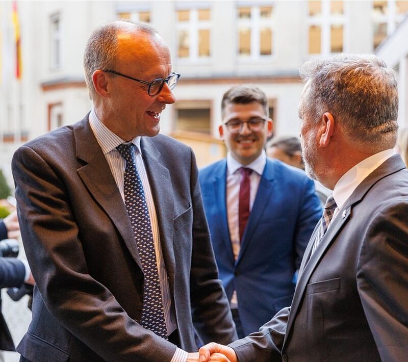 BdV-Prsident Dr. Bernd Fabritius begrt den CDU ...