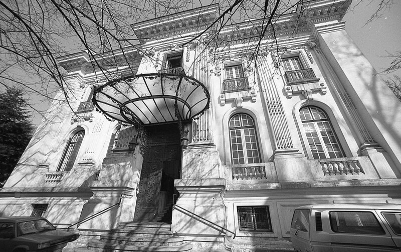 Der alte Sitz des Goethe-Instituts in Bukarest. ...