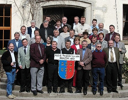Die Teilnehmer der Burzenlnder Arbeitstagung 2003 in Neuhaus bei Crailsheim.