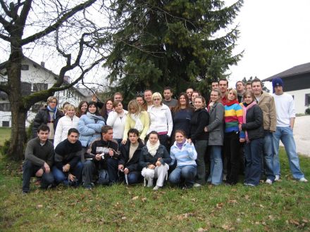 Die Teilnehmer der Nikolaus-Party in Groholzhausen