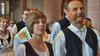 Einzug zum trikonfessionellen kumenischen Gottesdienst mit Kreuztrger, Zelebranten und Trachtentrger Ungarn