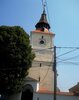 Turm der evangelischen Kirche