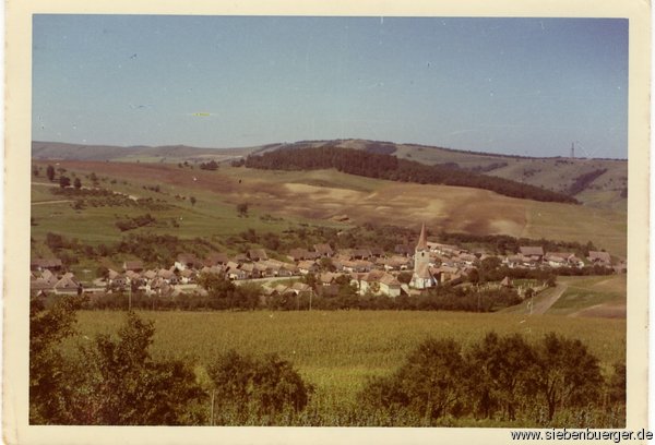 Felldorfer Ortsansicht 1964
