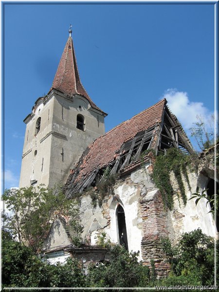 "Felldorfer Kirchenruine " im August 2010