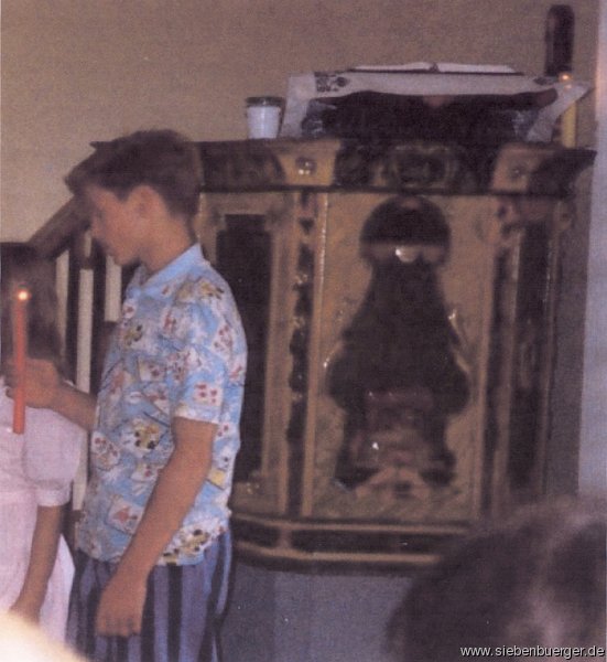 Die Kanzel von Felldorf im Jahr 1994