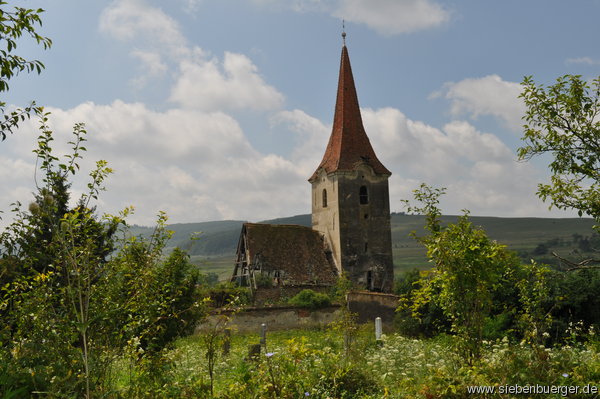 Die Felldorfer Kirche am 5. August 2011