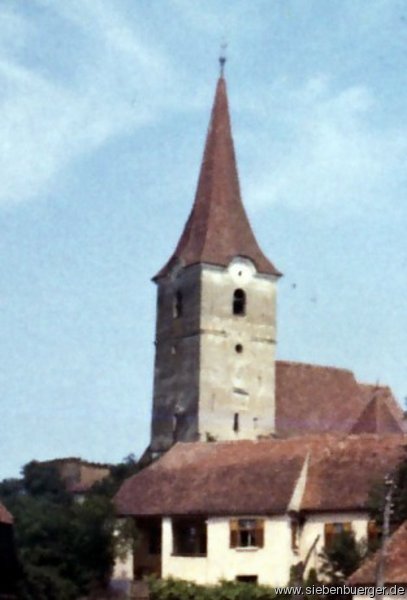 Die Kirchenburg im Jahr 1968