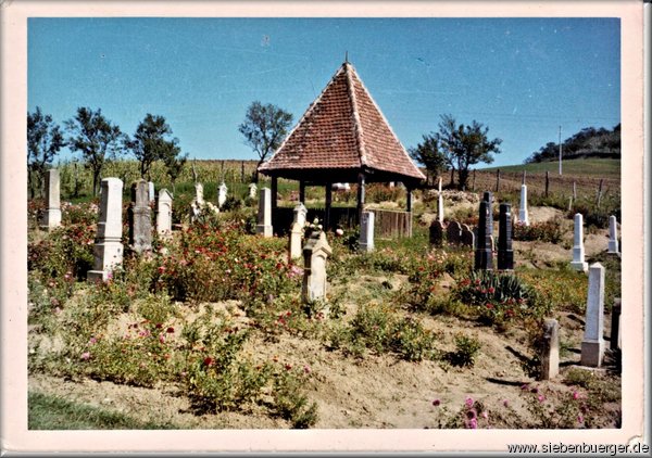 Der Felldorfer-Friedhof im Jahr 1972