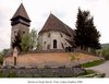 Kirchenburg aus Groalisch im Kokelgebiet des Weinlandes