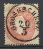 Briefmarke mit Groschenker Stempel 