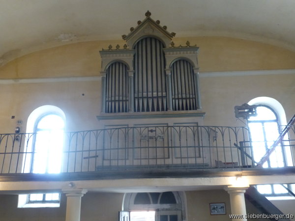Orgel der EV Kirche 2015